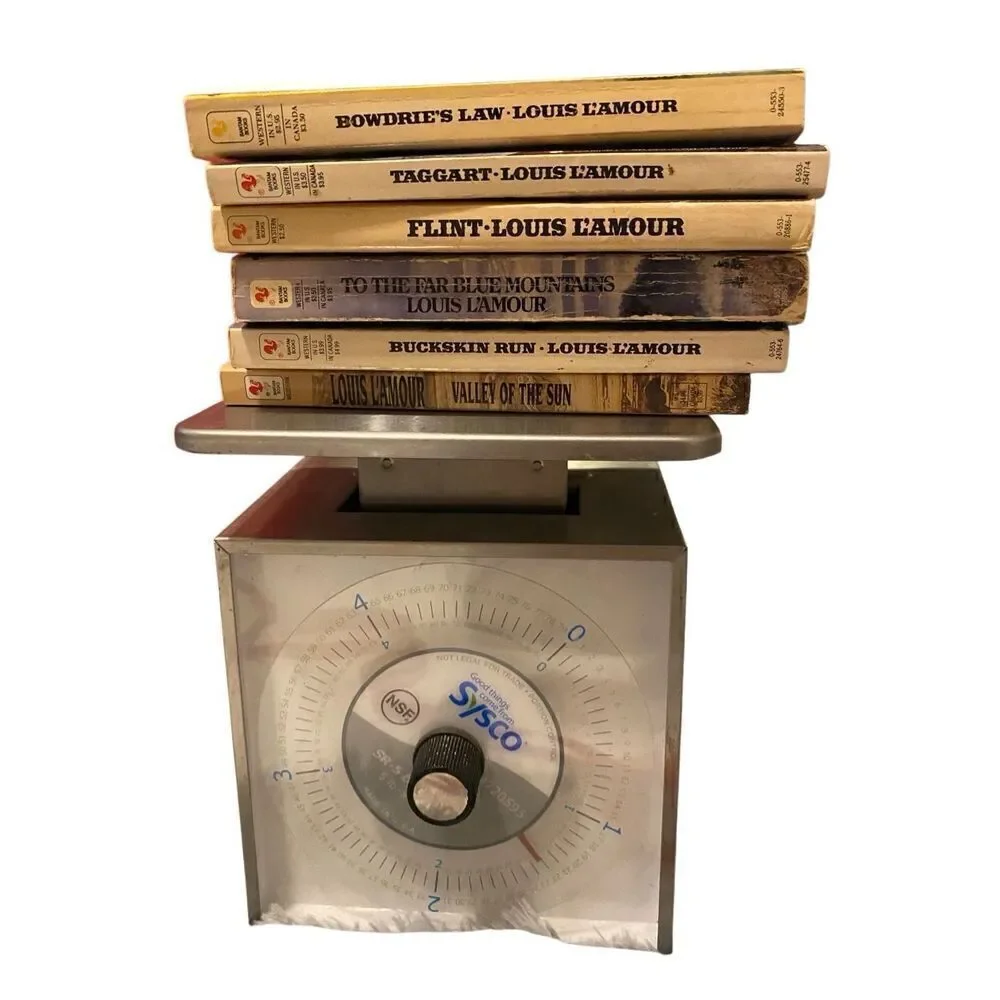 Lot Of 6 Louis L Amour Western Paperback Books Vintage 90s